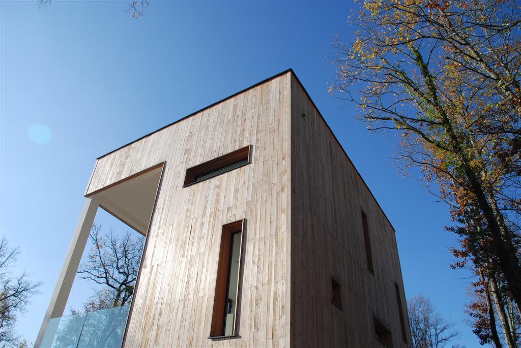 Maison Unifamiliale et Piscine Suspendue